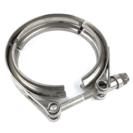 Heavy Duty Mfg Clamp, V-Clamp, Pipe Od 3.5 In.0, 3.5 In. Pipe Od, Detroit 8V-71 21-113-1/2